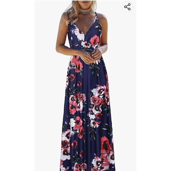 NWOT CHIC ME MAXI DRESS - Picture 2 of 7